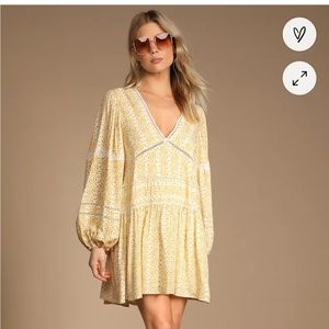 NWT Lulu’s baby doll dress